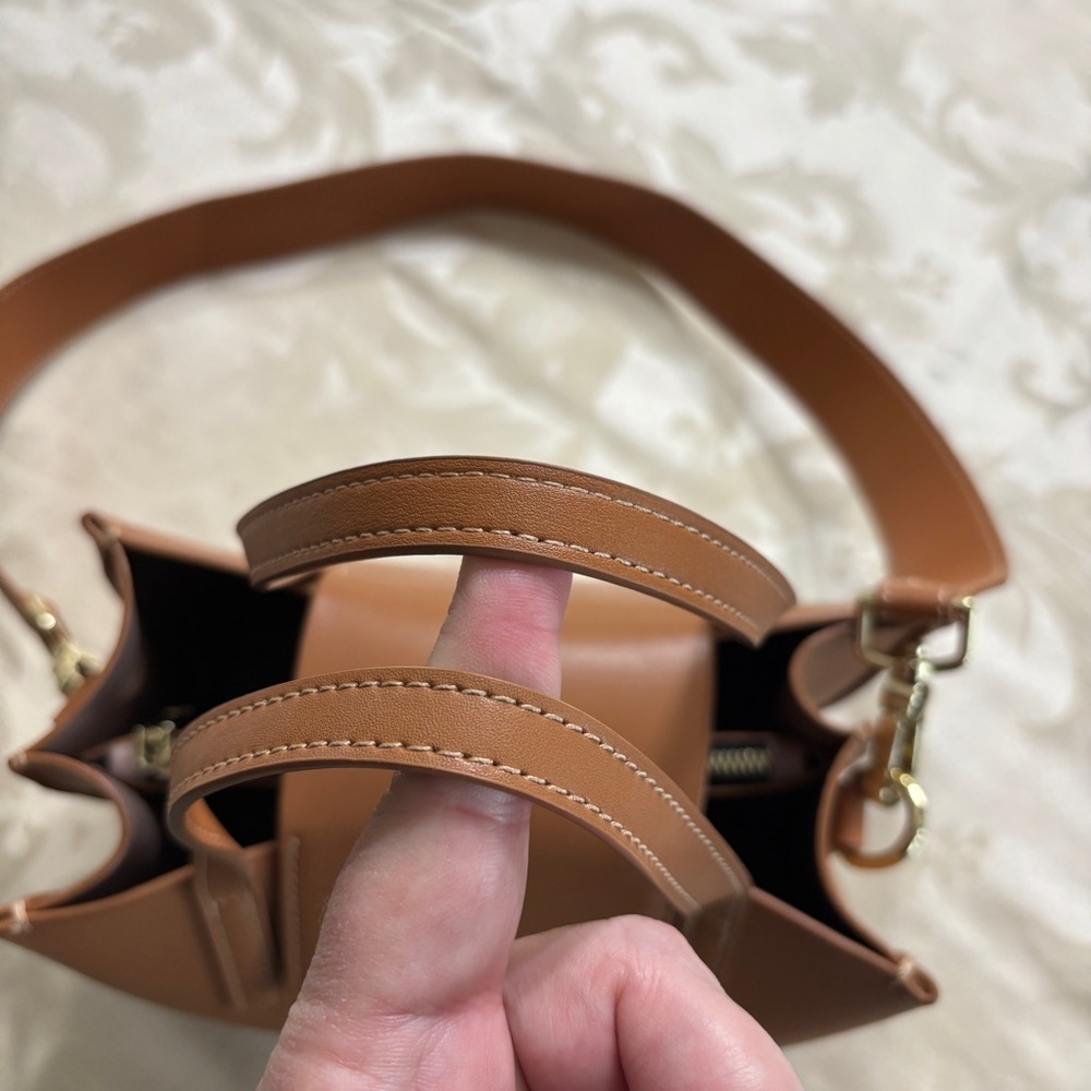 AAIIYN Stella Leather Mini Satchel Bag - Picture 6 of 14